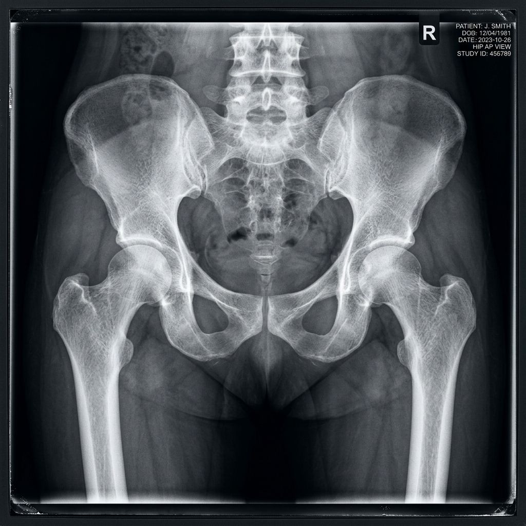Radiografía de cadera